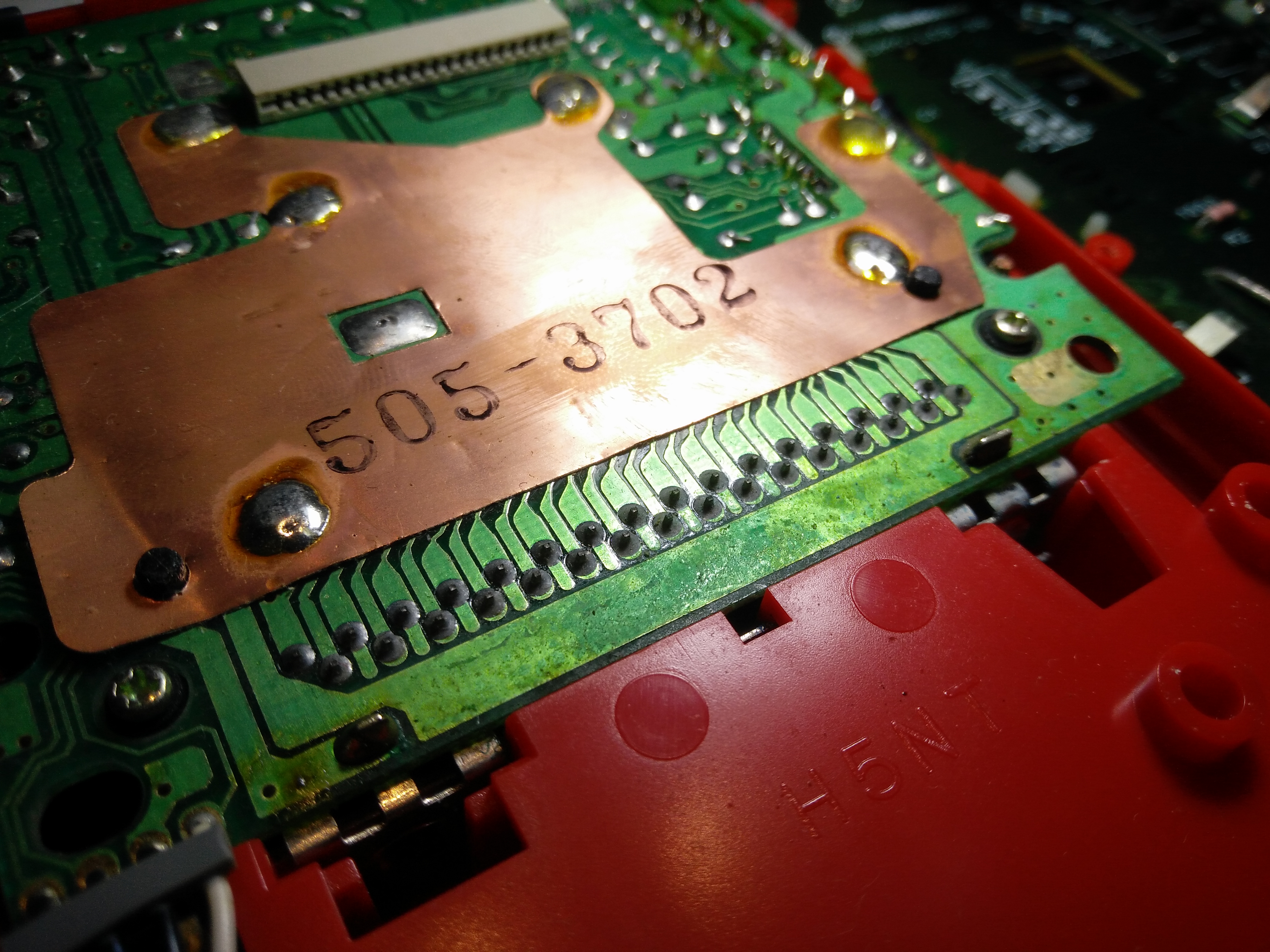 Game Boy - Corrosion PCB 1
